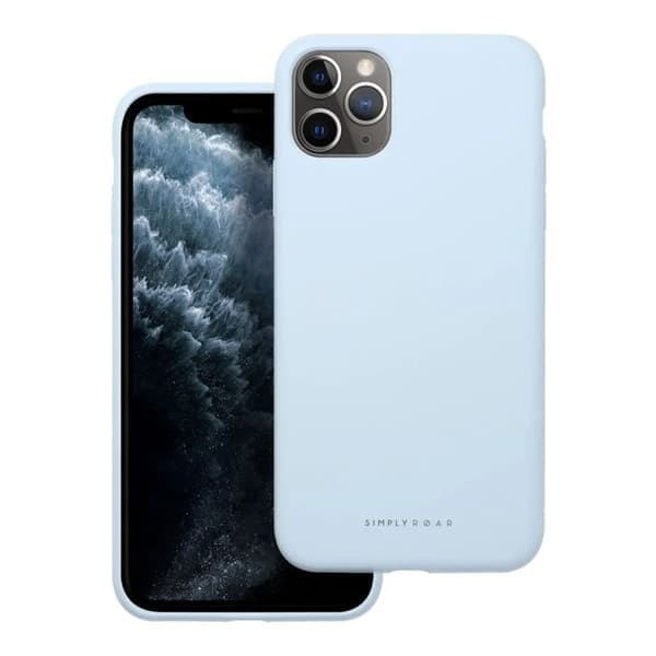 Roar iPhone 11 Pro Mobilskall Roar Cloud Skin, Lyseblå, Størrelse 50