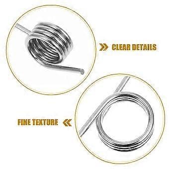 18 pcs Torsion Spring Small Spring Torsion Spring Trash Can Lid Torsion Spring for Repair