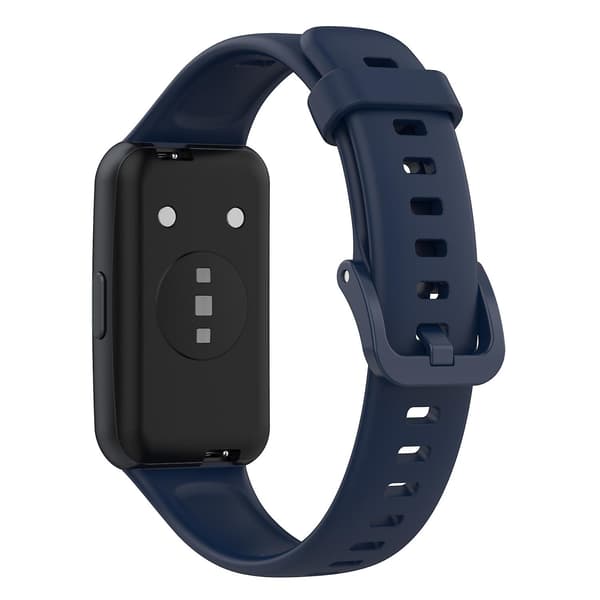 Bedst sælgende silikonerem kompatibel med Huawei Band 7 Mørkeblå Dark blue