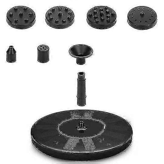 Fontän - Solcellsdriven fontän / Vattenfontän Solcell - 16 cm