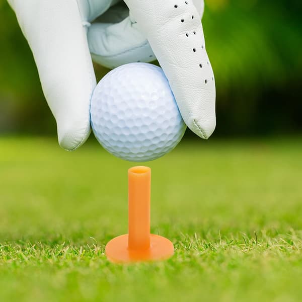 9 stk. gummi golftees sæt 88 mm 70 mm 60 mm til driving range træning indendørs golfmåtte