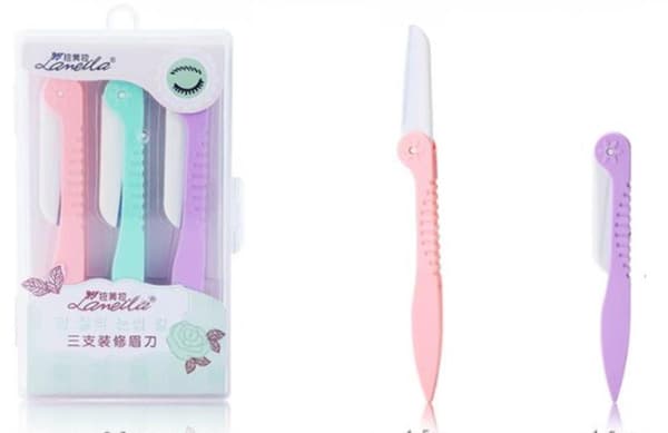 Eyebrow Razor (3-pack) - Trim eyebrows Beard razor Christmas gifts