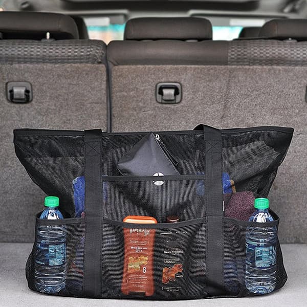 Strandnettveske 70x18x45cm Nylon Reiseoppbevaring