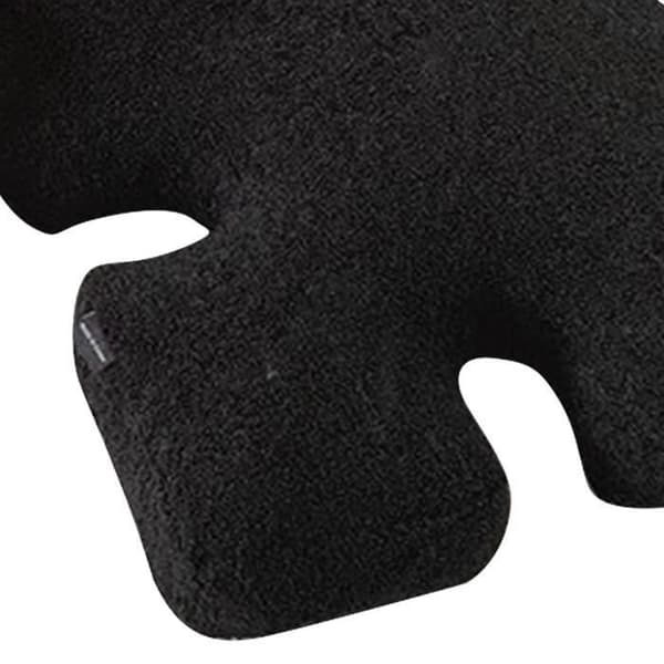 Soffapude Plys Pude Ultrablød Puslespil Pude Specialform Til Sofaseng Lys Sort Pude PUDE