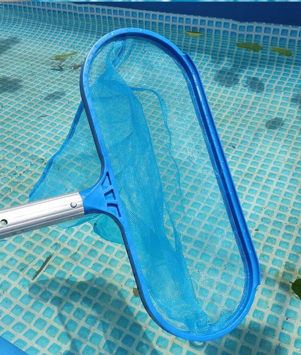 Fintmasket landingsnet til pool - Fintmasket poolnet - Til rengøring af pool