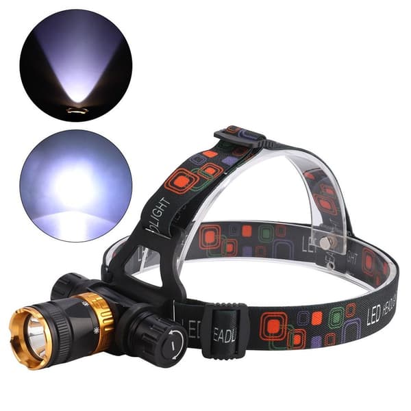 Waterproof LED Diving Light for Outdoor Use 50m, High KLB Underwater Lamp