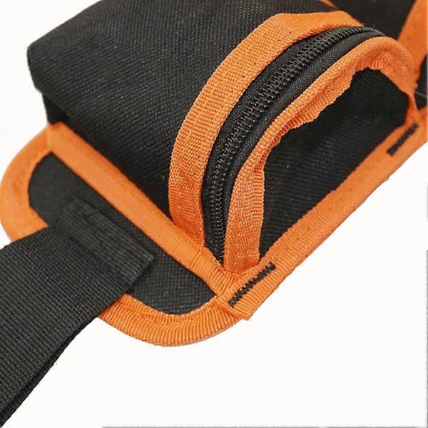 Canvas Tool Bag, Electrician, Waterproof Tool Pouch, Belt Bag for Garden Tools and Home Improvement Tools