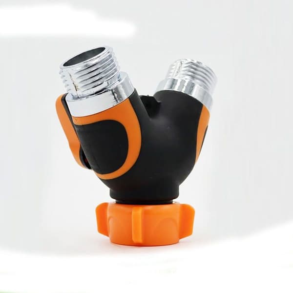 Water Distributor, 2-Way Heavy Duty Garden Hose Splitter,