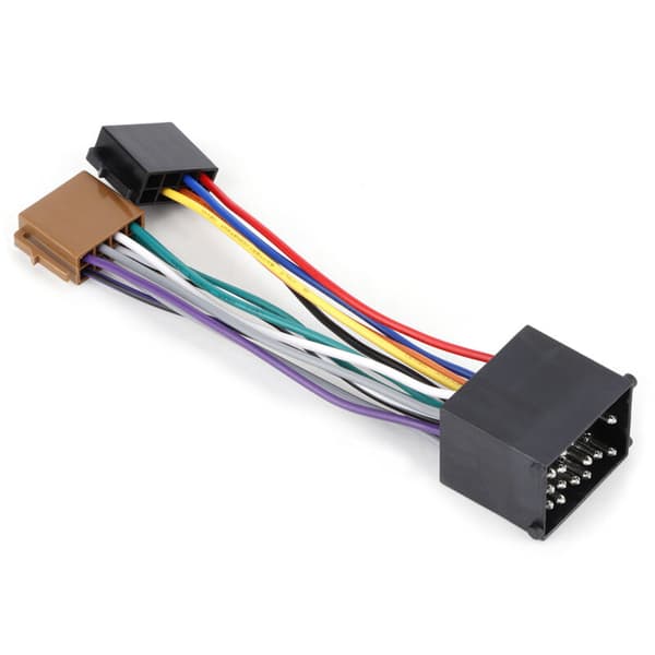 ISO bilradioadapterkabel med fjernkontrollkabel for E36 E46 E39 - Lyd- og videokonverteringskabeladapter