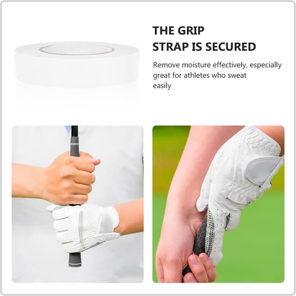 Durable Golf Grip Tape 30mm Roll Double-Sided Self-Adhesive Golf Club Wrap