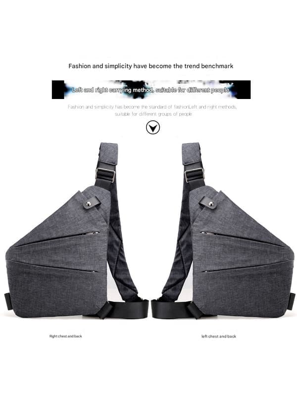 Ny Wander Stöldskydd Resväska Sling Bag Resväska