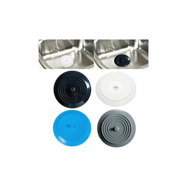 Badekarspropper - Køkkenpropper, Diameter 15, Bade- og køkkenpropper - Silikone sugekopspropper