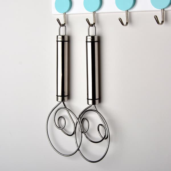 Stainless Steel Bread Dough Whisk Dutch Bread Dough Whisk Scoring Tool Cake Tool for Bread, Pastries or Pizza