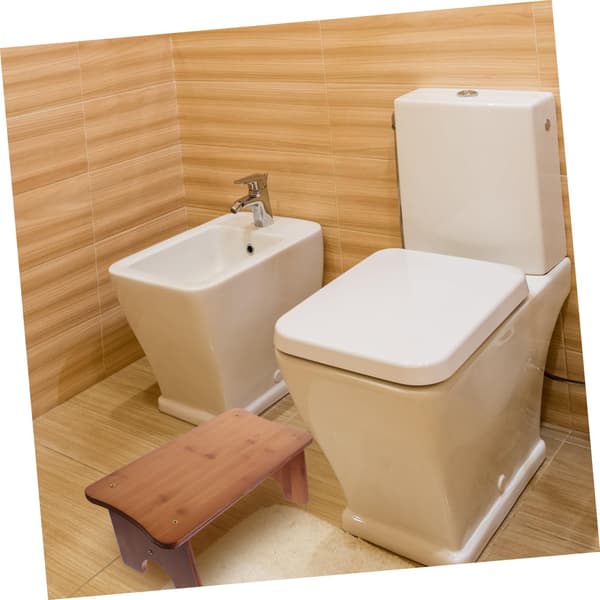 Bathroom Stool Portable Toilet Stool for Adults Squatting Toilet Non-Slip Surface