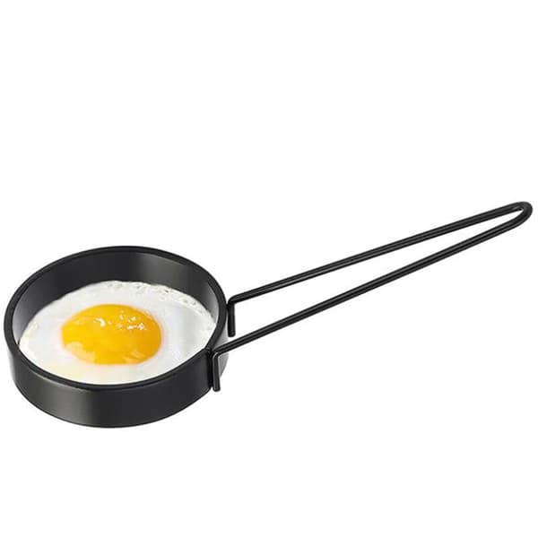 3 stk runde eggeringer pannekakeform, non-stick omelett eggering, hjemmekjøkken kokeverktøy, eggform