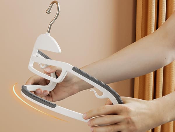 Hanger Non-marking Hanger Dry and Wet Hanger [10pcs] Orange