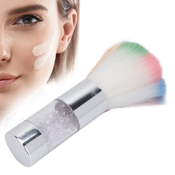 Bærbar makeup- og neglekunststøvrensebørste