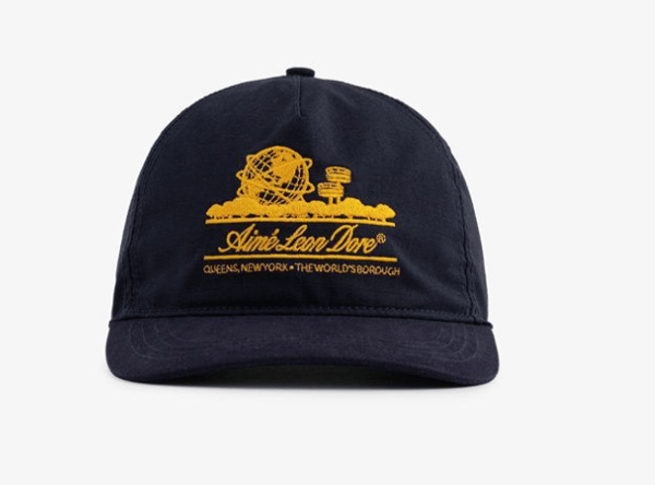 Aime Leon Dore Unisphere Hat Unisex Embroidered Adjustable Baseball Cap, Breathable Couple American Retro Navy-tfrf Navy Navy