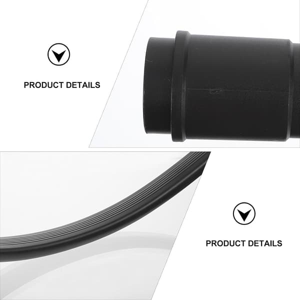 Vacuum Cleaner Accessories Dust Collector Attachment Black Abs Flat Suction Nozzle