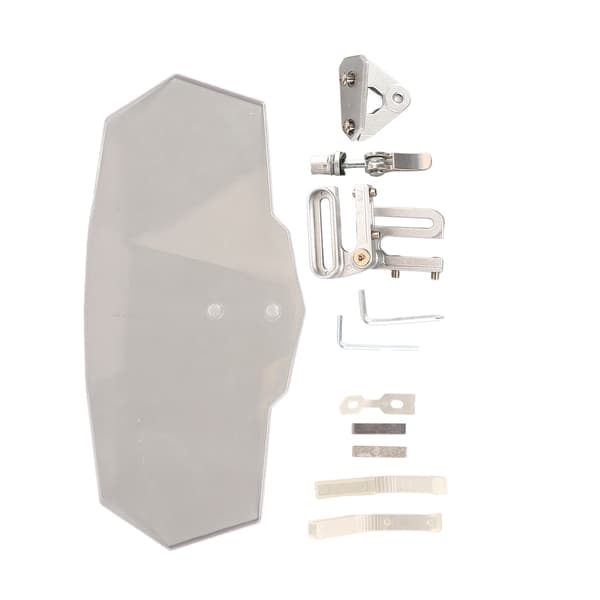 Motorcycle Clear Windshield High Clarity Impact Resistant Universal Windshield for Motorcycles Transparent