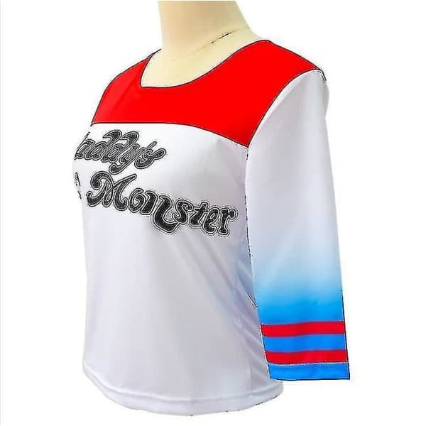 Harley Quinn Halloween Kostume Voksen S Kun Handsker SQBB