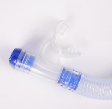 Dykmask, vattentät semi-torr snorkel, snorklingskit - Grön Green