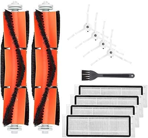 Replacement Parts Compatible with Roborock Vacuum Cleaner, Detachable Roller Brush, Eco-Friendly Durable Main Brushes, Easy to Replace Clean Side Brushes for