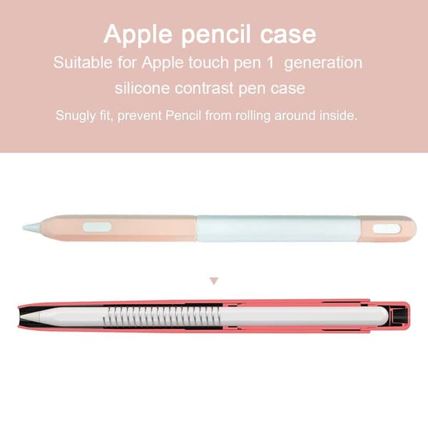 Apple Pencil -suojakotelo: kärkisuoja, vaaleanpunainen