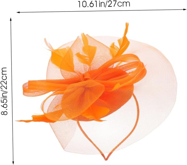 Fascinatorhat Pandebånd og Netdesign til Bryllup, Teselskab og Banket Elegant Brudehårstilbehør