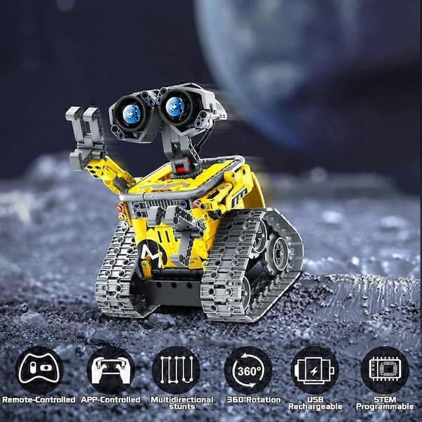 Programmeringsrobot-Wanzhi 8039 Programmering Wall-E Robot 3 i 1 (FMY)
