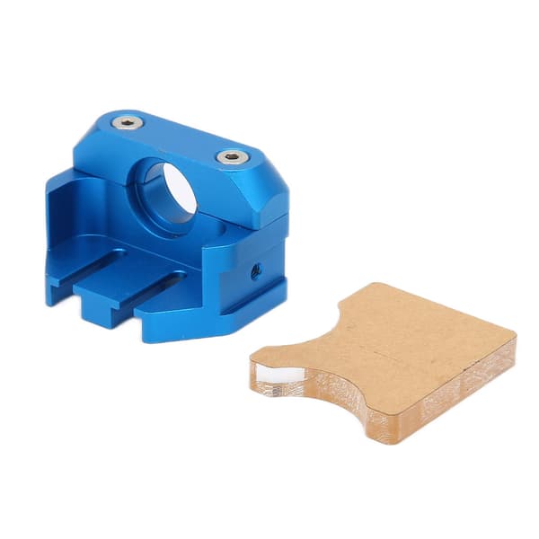 For V6 Hotend Fixing Parts Full Metal Anodized Adjustable Fixing Holder Height 3D Printer Accessories with Screw Nuts