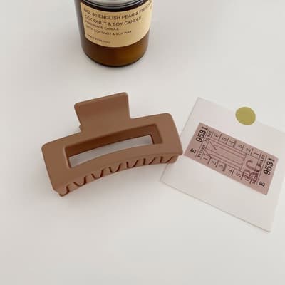 12 stycken små dubbelspetsade hårklämmor, blandade färger, dam