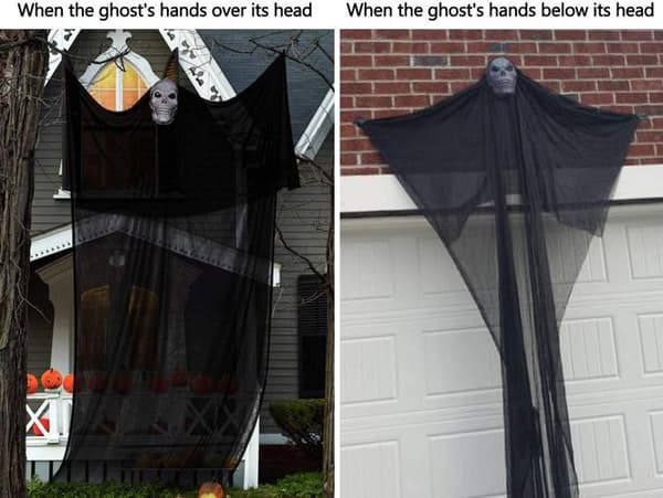 Halloween Hanging Ghost Halloween Decorations DIY Flying Ghost