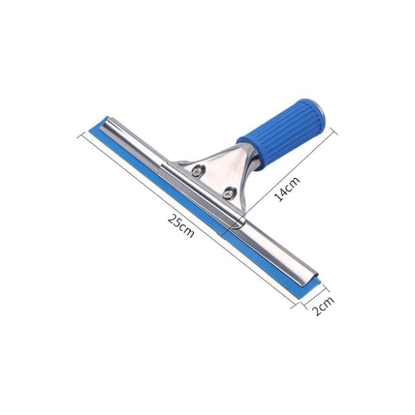 Professional Window Squeegee, Silicone Squeegee for Shower, Floor Squeegee with Handle, Rubber Blade Squeegee, Window Squeegee with 35 cm Blade