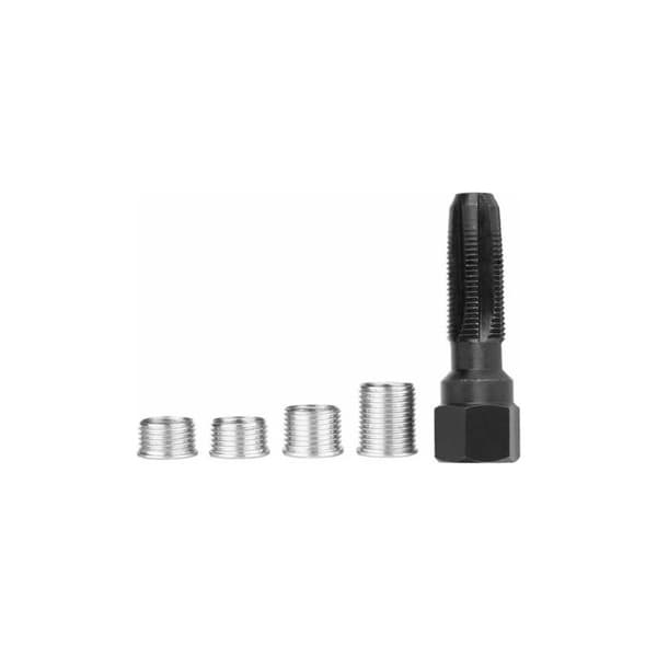 Spark Plug Thread Repair Kit, 5 Pieces, 14mm Spark Plug Thread Repair Kit