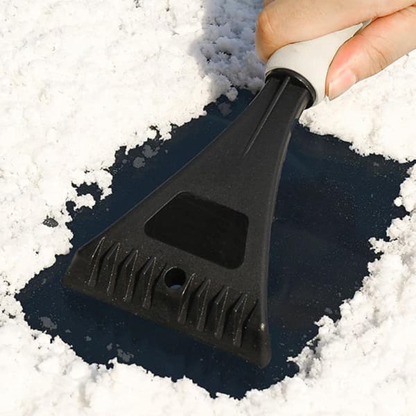 Car Windshield Scraper - Car Windshield Ice Scraper | Car Windshield Snow and Ice Scraper with EVA Sponge Comfort Grip | Small Snow Shovel