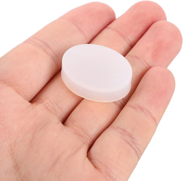 10 stk. ovale silikoneforme med hul til smykkefremstilling, vedhæng og øreringe, støbeforme, flad oval