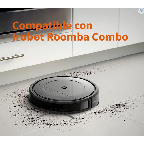 Sett med 2 hovedruller, sentralbørste for iRobot Roomba Combo R113