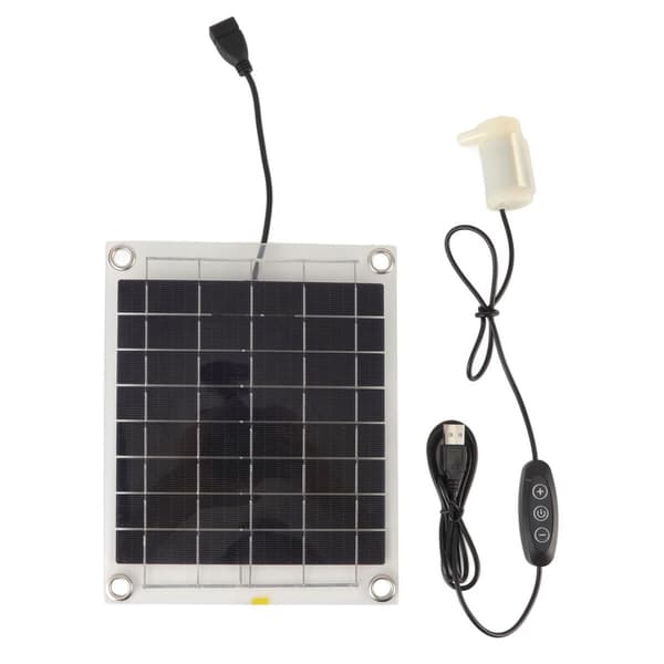 10W Dobbeltsidig Monokrystallinsk Solvannpumpe Kit KLB