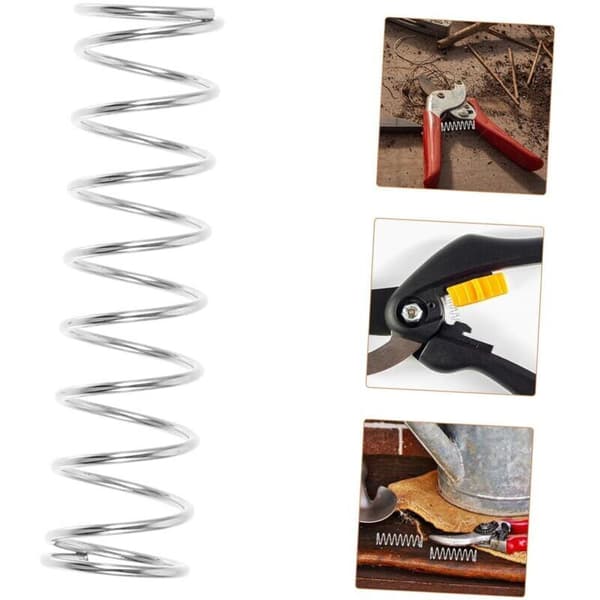 20 Pieces Compression Springs for Pruning Shears, Repair and Maintenance, Small Springs for Garden Tools and Precision Scissors