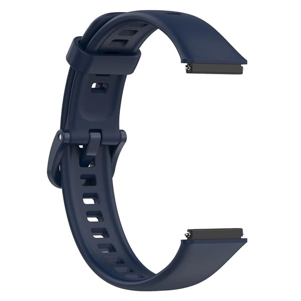 Bedst sælgende silikonerem kompatibel med Huawei Band 7 Mørkeblå Dark blue