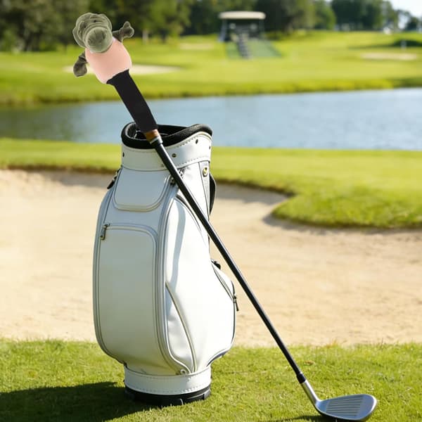 Alligaattori pehmolelu golfmailan suojus draiverille ja väyläpuulle