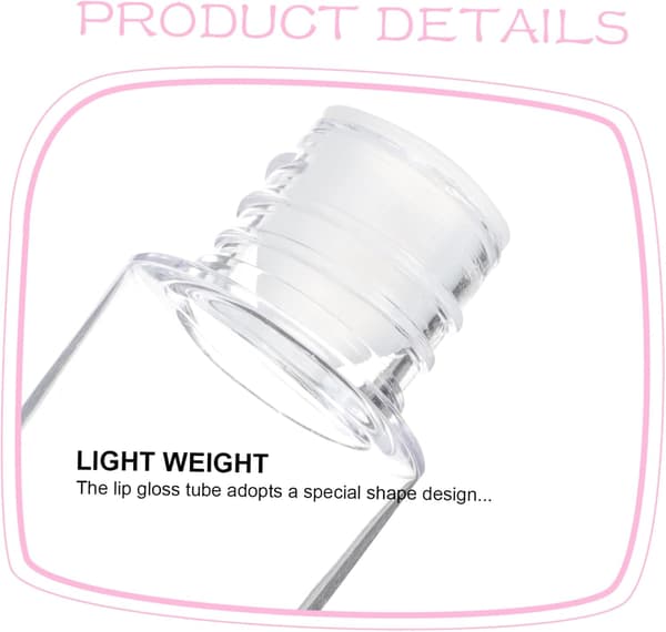 10 Pieces Empty Lip Gloss Holders Lip Balm Tubes DIY Lip Gloss Tubes Lip Oil Containers