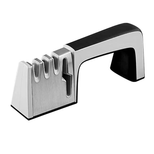 Mångsidig & Ergonomisk Knivslip: 3 Knivstenar + Saxsten grå gray