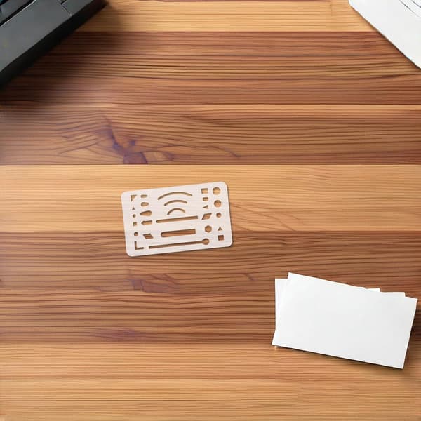 8 Pieces Mechanical Eraser Drawing Templates for Students, Stainless Steel Drawing Tools