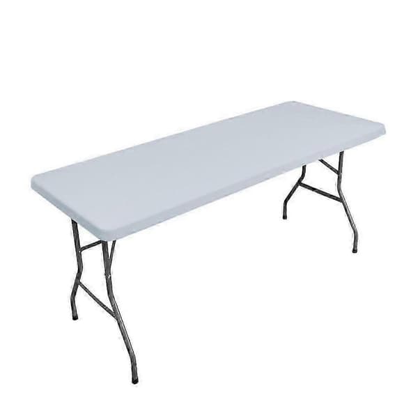 Bedst sælgende vaskbart foldbart picnicbordsovertræk til rektangulære borde grå 183x76cm 183x76cm gray