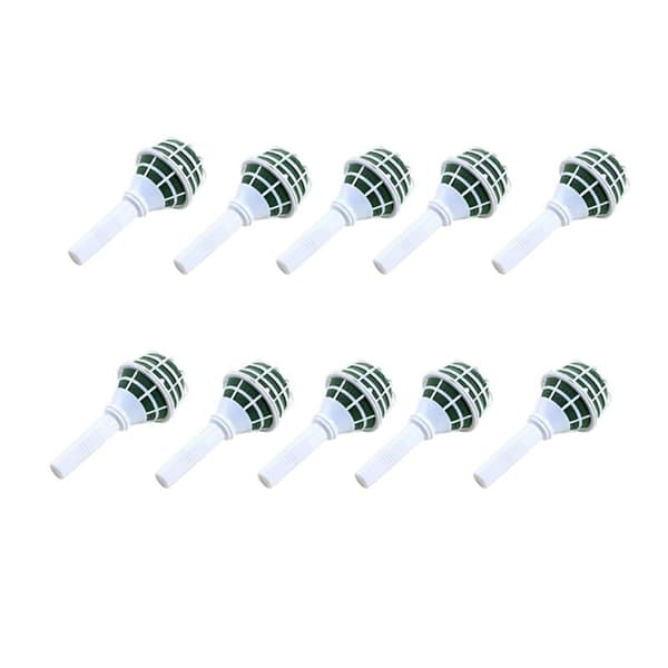 20 stk Skum Blomsterhåndtak Bukettholder for Arrangement Bryllupstilbehør