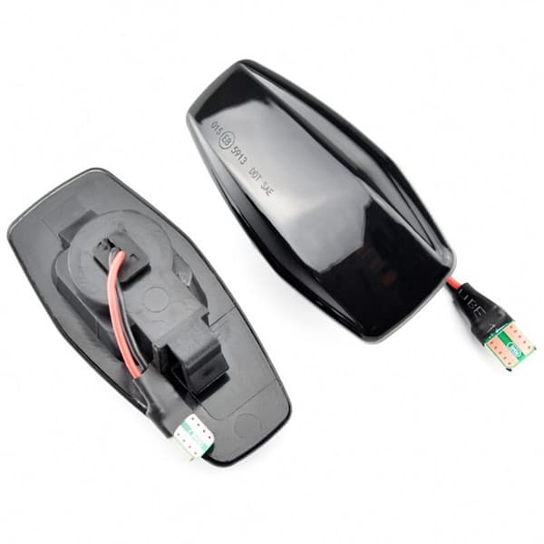 LED-sidemarkeringslysindikator Dynamisk blinklysmontering Passer for I10 / - Svart