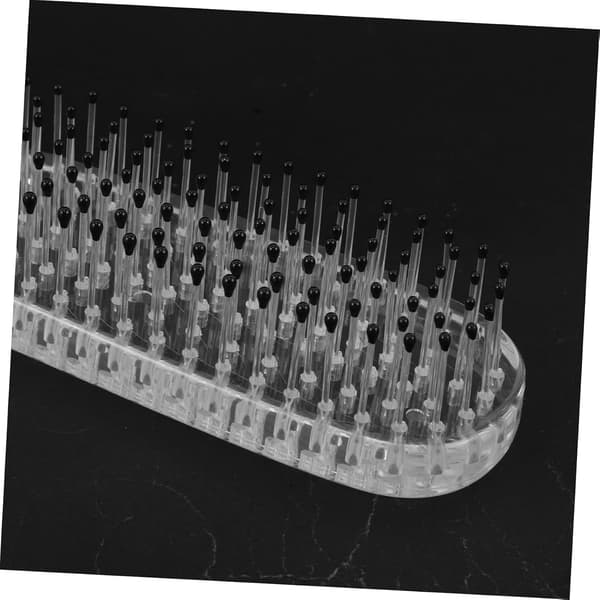 Hårkam for kvinner Massasje Utredningskam for vått hår Børste Nylon Sklisikker Statisk Hodebunnsmassasjebørste