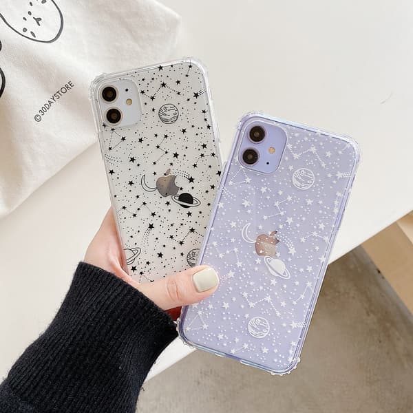 2-pak iPhone 13 Pro Cover, Transparent Beskyttende Cover